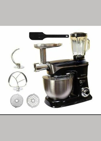 Кухонный комбайн 3 в 1 Rainberg RB-8080 Тестомес / Мясорубка / Блендер/ Планетарный миксер 4200В Digital (349820974)