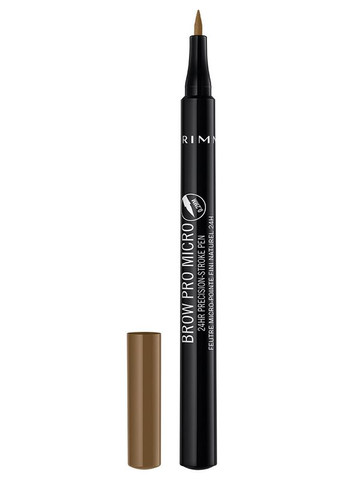 Олівець для брів Brow Pro Micro 24hr Precision-Stroke Pen 002 - Honey Brown (2-907439) Rimmel (369789838)
