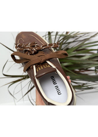 Кросівки жіночі Miu Miu Brown | Міу Міу коричневі No Brand коричневі демісезони (365963552)