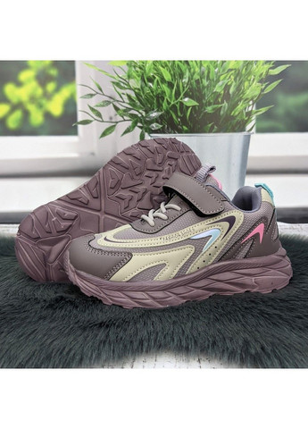 Лілові осінні кросівки дитячі для дівчинки Kimboo