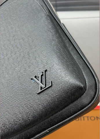 Мужская нагрудная сумка Louis Vuitton черная No Brand (303829508)