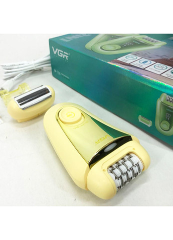 Електрична щітка для п'ят GR 2 до 1 V-758, Пила терка для п'ят, Електрична пемза VW-133 для педикюру VGR (351486428)