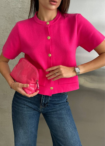 Кардиган на гудзиках з коротким рукавом Tik-Tak (323164454)