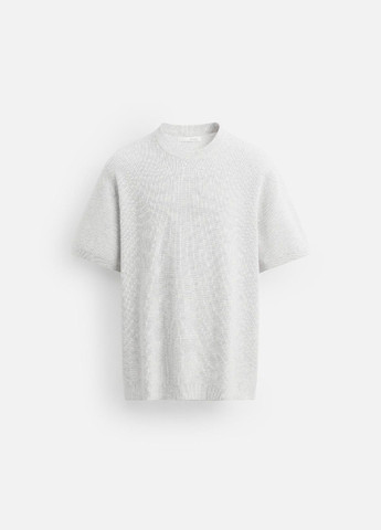 Світло-сіра футболка Zara