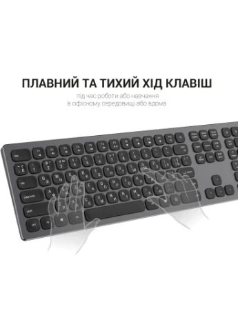 Клавиатура SK1550 Wireless Black (SK1550B) OfficePro (306461342)