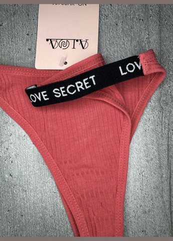 Труси американки в рубчик жіночі помаранчевий Aina (298294116)