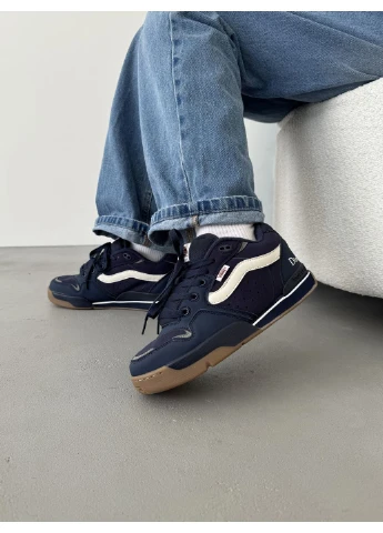КРОССОВКИ ЖЕНСКИЕ VANS ROWLEY XLT BLUE ВАНС РОВЛИ ХЛТ СИНИЕ No Brand синие демисезоны (392032652)