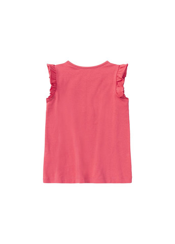 Розовая демисезонная футболка набор 2 шт. для девочки ecoprint 437249 Lupilu