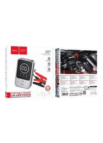 Универсальная Мобильная Батарея QS7 Jump Starter/Power Bank(10000mAh) 37Wh Hoco (387647636)