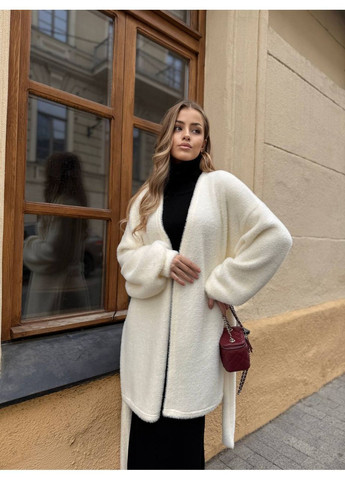 Молочный демисезонный кардиган MonCher