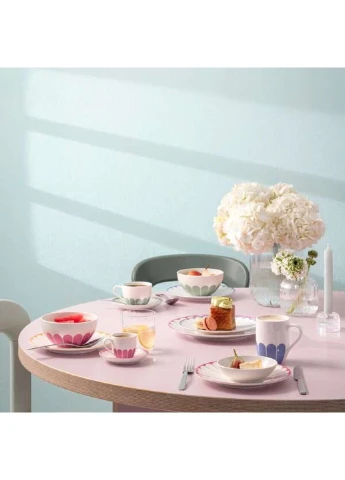 Пиала Fleur 14,1 см фиолетовая Villeroy & Boch (342105523)
