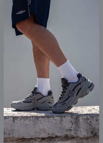 Темно-сірі чоловічі кросівки нью баланс 1000 сірі No Brand