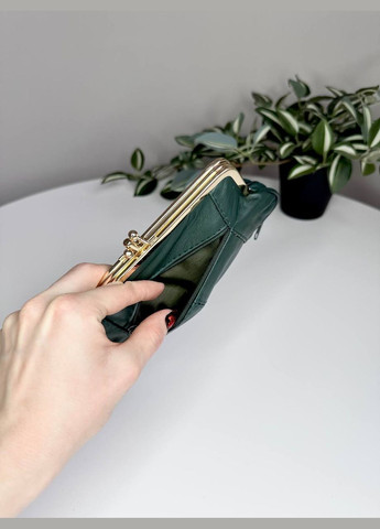 Женский большой кошелёк монетница на застежке поцелуй / кошелек для мелочи Classic (315688117)