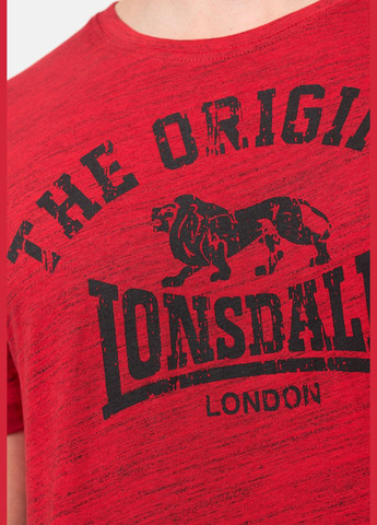 Красная футболка Lonsdale Original