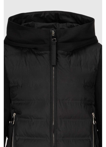 Чорна демісезонна куртка Visdeer