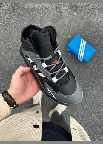 Темно-сірі Зимовий зимові кросівки No Brand