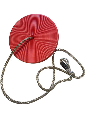 Качели для детей Тарзанка DISK для детской площадки Красная WCG (342120999)