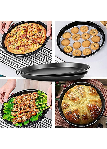 Форма для выпечки пиццы с антипригарным / тефлоновым покрытием Ø 26 см Kitchen Master (279590670)