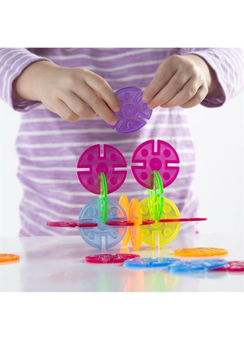 Конструктор Interlox Discs Диски, 96 деталей (G16834) Guidecraft (335055375)