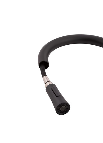 Смеситель для кухни Baruska с выдвижным изливом QTBAR9137103UB Black Matt Qtap 9137103UB (322069692)