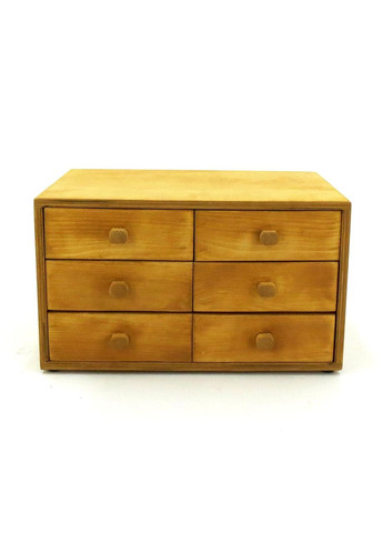 Мини-комод из дерева Джохор карри (МНК-000903) No Brand (328226075)