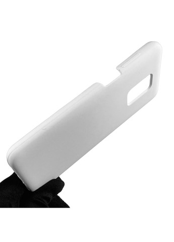 Чохол для Redmi Note 9 Pro силіконовий з мікрофіброю нековзний на сяомі редмі нот 9 про білий Xiaomi (366390443)