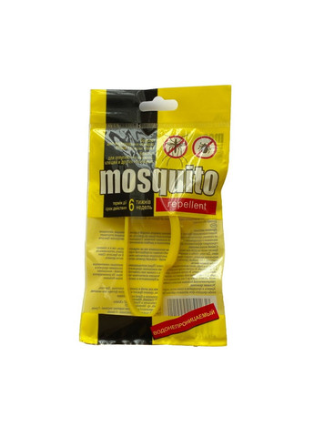 Средство от насекомых браслет с репеллентом от комаров и клещей - НАБОР 12 шт Mosquito (293419474)