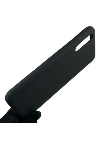 Чехол для Galaxy A50s (SM-A507F) силиконовый с микрофиброй нескользящий на самсунг а50с черный Samsung (366389195)