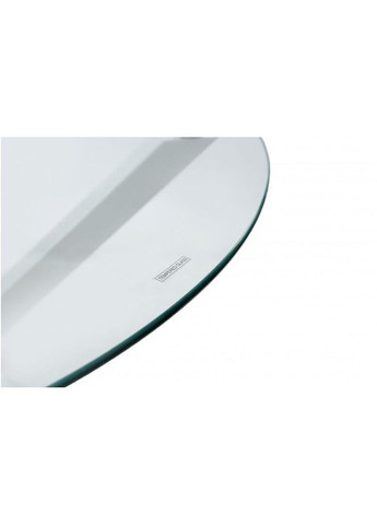 Обідній стіл круглий скляний Gin 1000x750 мм Білий Мікс Меблі 855378-02 855378 Мікс меблі (355468152)