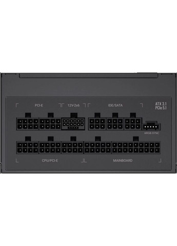 Блок питания RGB PRO 1050G 1050W Black (RGB PRO 1050G) GameMax (362210791)