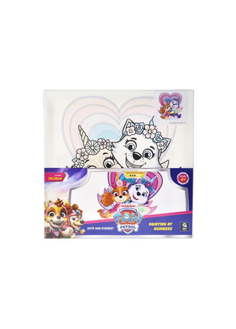 Набір для розпису по номерах 30х30 см QB913-008 "Щенячий патруль: Скай і Еверест" qbee (368709388)