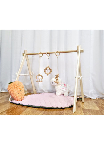 Напольный мобиль, Детский игровой тренажер Baby Gym (без игрушек), Некрашеный No Brand (362474945)