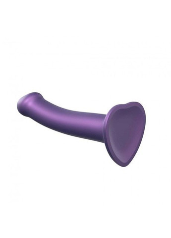 Насадка для страпона Mono Density Dildo Violet M, диам. 3,3 см, однослойный силикон, гну Strap-On-Me (335387115)