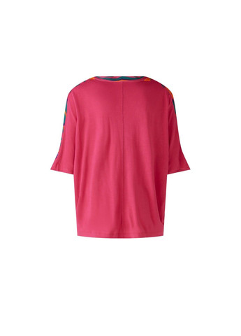 Комбинированная женская блуза разные цвета Oui