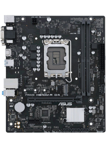 Материнська плата PRIME H610M-R D4-SI (s1700, Intel H610) (90MB1B40-M0ECY0) Asus (360410334)