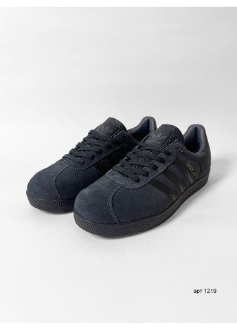Темно-сірі кросівки adidas gazelle dark grey No Brand
