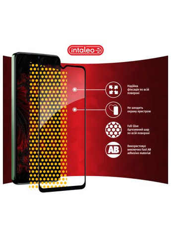 Стекло защитное (1283126580611) Intaleo Full Glue Tecno Spark 10 (366656864)