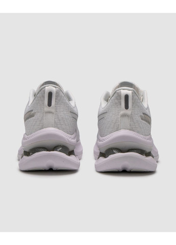 Белые демисезонные кроссовки мужские asics gel kinsei max white pure silver асикс гель No Brand