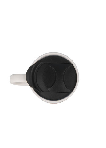 Керамическая кофейная кружка White Ukraine 400мл с пробковым дном и крышкой oldbro (327843505)