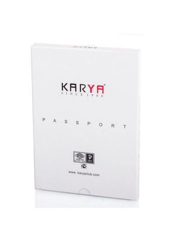Чоловіча обкладинка для паспорта 9,8х13,7х0,7 см Karya (294188875)