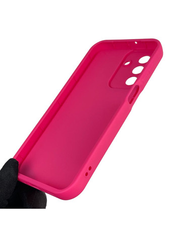 Чехол силиконовый Soft Touch с 3D принтом для Galaxy A26 (SM-A266) малиновый (Полная защита камеры) Samsung (373670691)