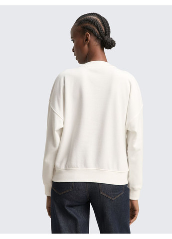 Белый свитшот Tom Tailor надпись (366969844)