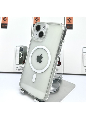Чохол Magsafe Ultra Hybrid на iPhone 13 Clear case для айфон 13 Spigen (369388096)