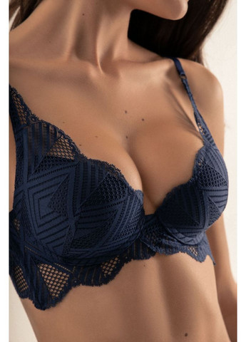 Синій бюстгальтер Jasmine з кісточками