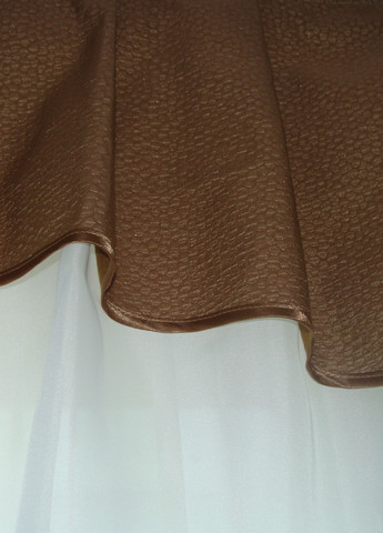 Жесткий ламбрекен Смайл 2м коричневый (30_2ж) Firanka Smile (336551625)