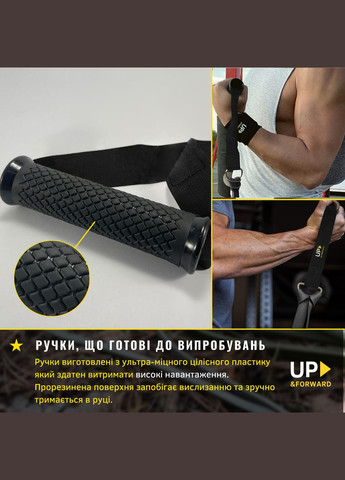 Резинки для подтягивания и тренировок Петли 5 шт. 3 55 кг FULL Black Edition (UF1100) Up & Forward (269254570)