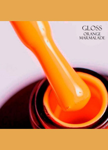 Гель-лак 15 мл №504 New! Orange Marmalade Gloss (297923196)