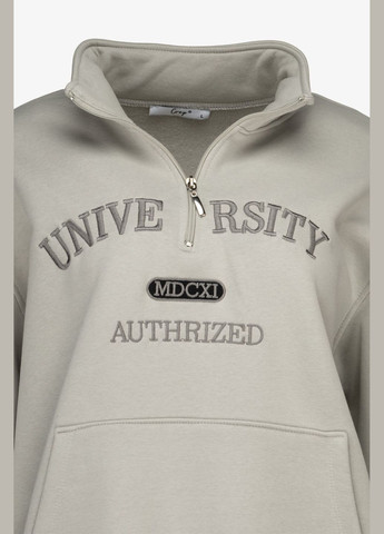 Оливковий cвітшот з принтом жіночий 3106-k shop (2000990776051) Crep (315997866)