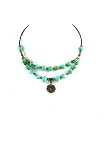 Намисто "Пріма донна" Бірюза Fursa fashion (322314885)