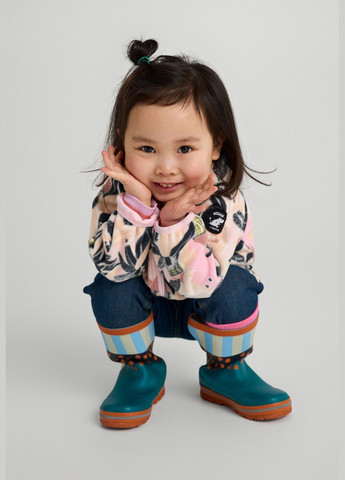 Світло-рожева демісезонна куртка windfleece Reima Moomin Vindskydd